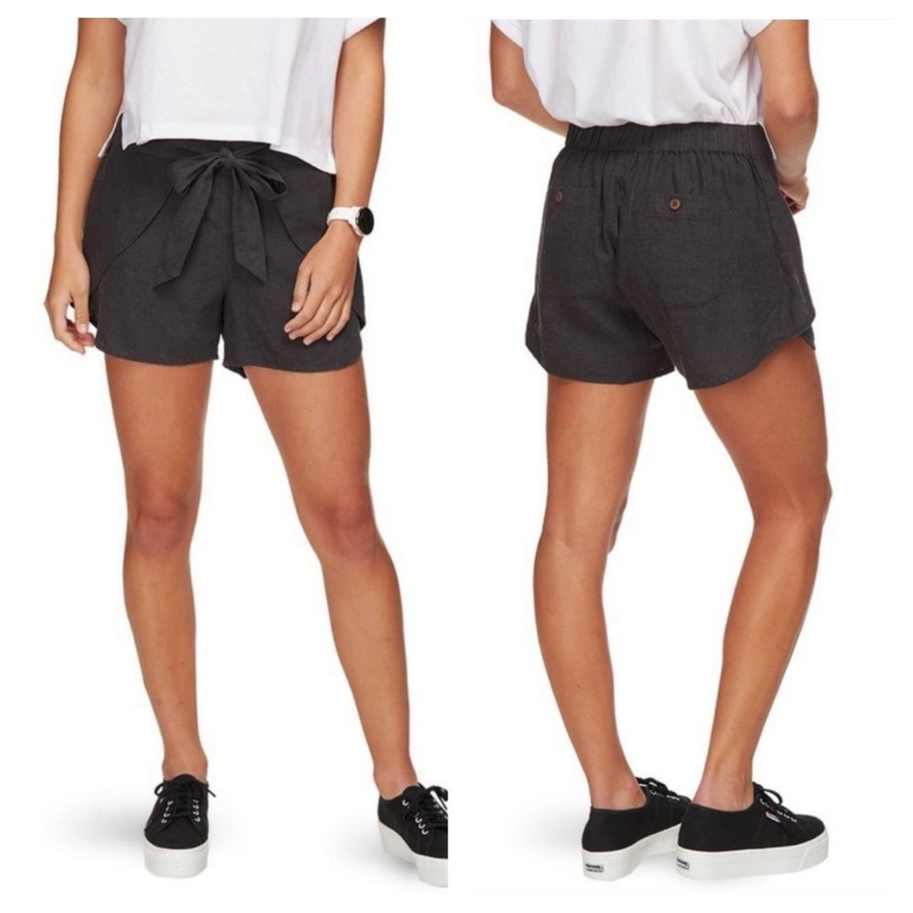 NWT Patagonia Garden Island Black/Gray Shorts size XL